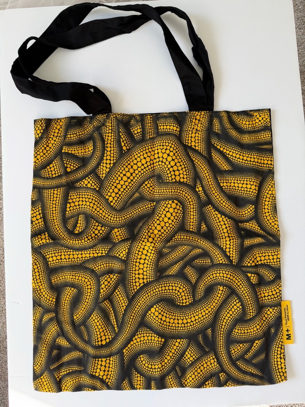 Yayoi Kusama M+ Museum Pumpkin Pattern Tote Bag Rare Find
